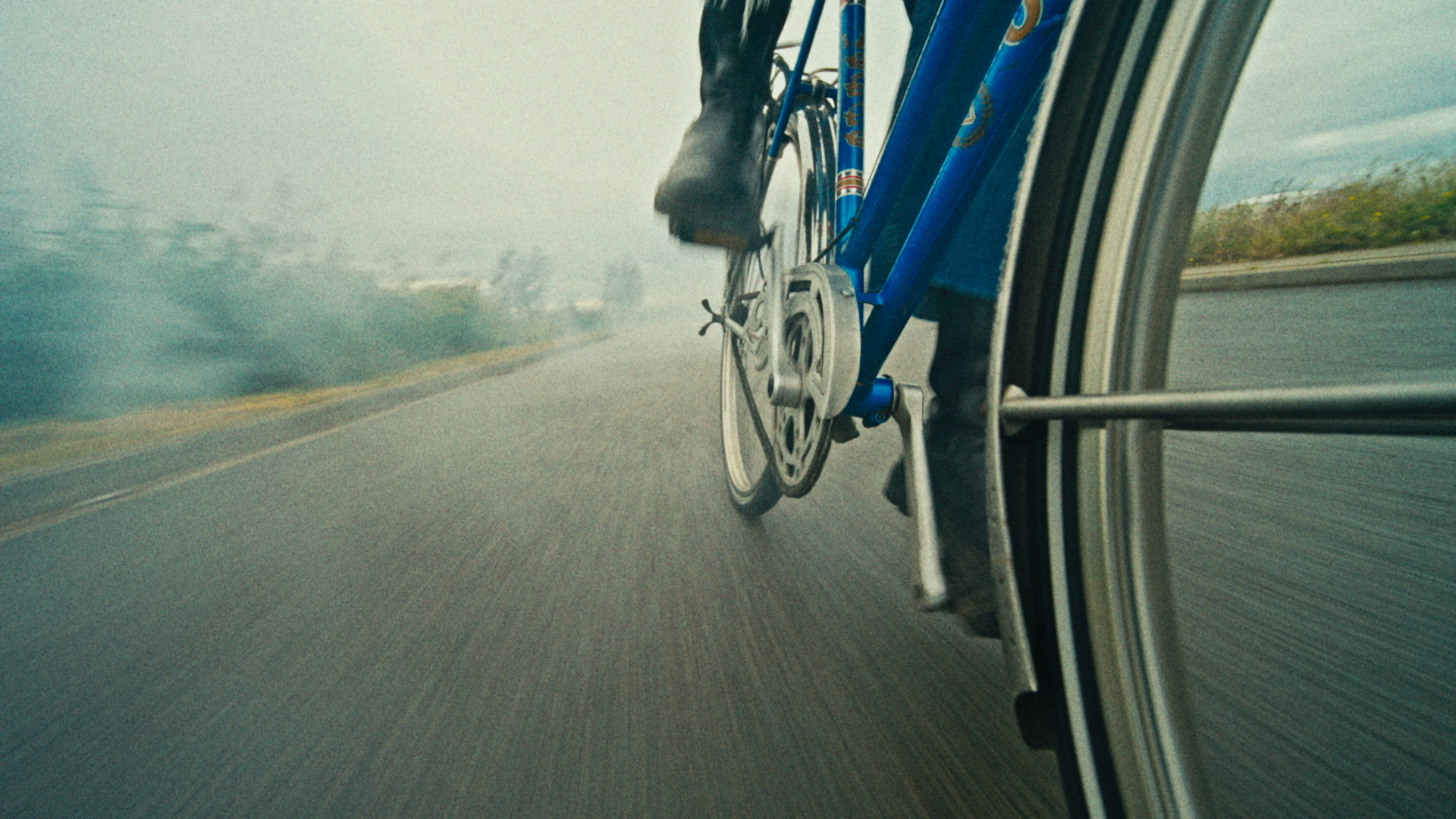 Still from VRT - Vlaanderen Fietst